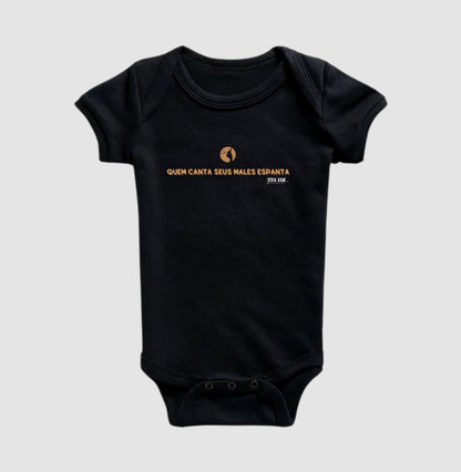 Quem canta seus Males Espanta Círculo - Camiseta Masculina e Feminina
