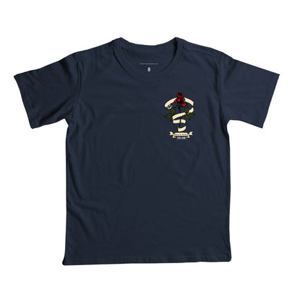 Rock Fita e Flor - Camiseta infantil