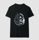 As engrenagens do cérebro - Camiseta Confort Masculina e Feminina 497146