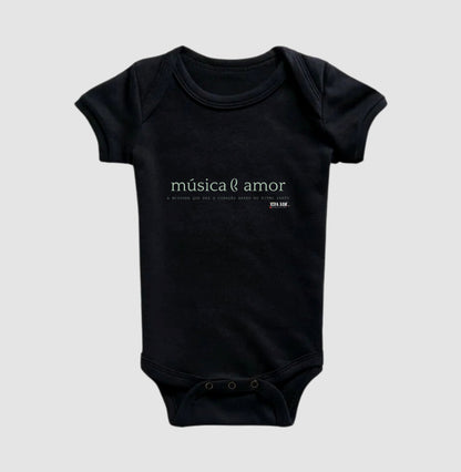 Música e Amor - Camiseta Masculina e Feminina