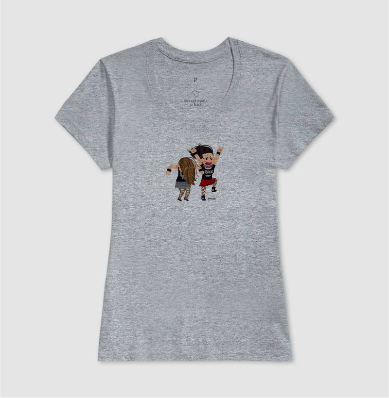 Rock: Divertido - Camisa Confort Masculina e Feminina