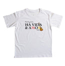 Música, vida e amor -Camiseta infantil Unissex 497146