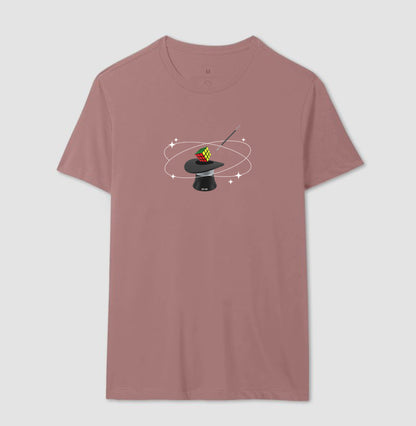 A mágica do cubo mágico - Camiseta Confort Masculina e Feminina