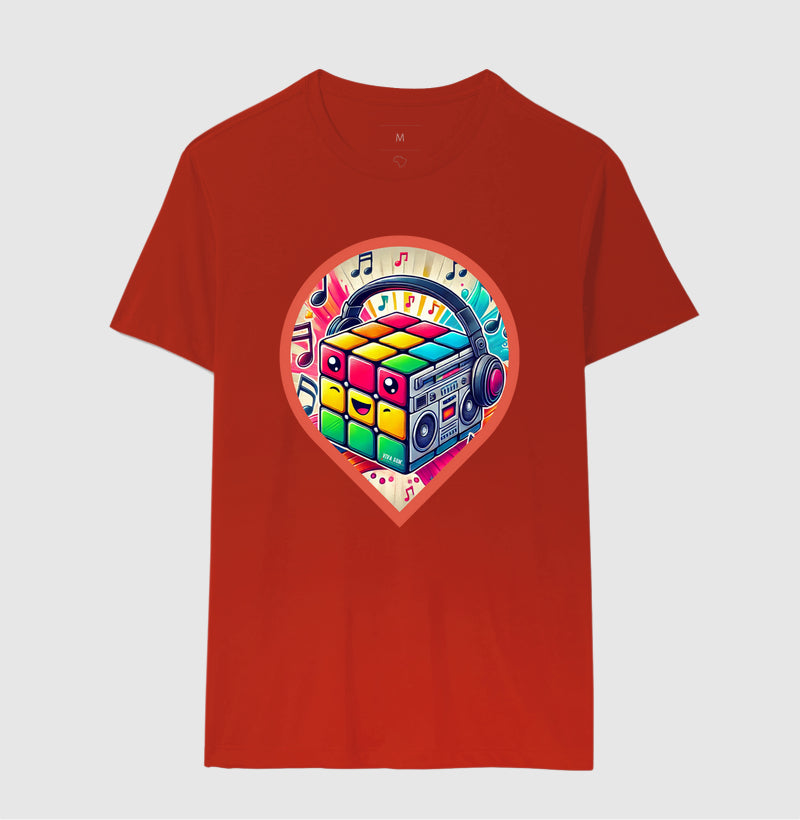 Localização Cubo Mágico - Camiseta Confort Masculina e Feminina