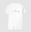 Notas Douradas “Quem Canta no Dia, Planta Alegria” - Camiseta Confort Feminina / Masculina (100% Algodão) 497146