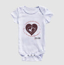 Mãe: Batida do Coração - Body Baby Unissex 497146