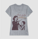 Mãe: Rege a sinfonia da vida - central -  Camiseta e Baby Look Confort M e F 497146