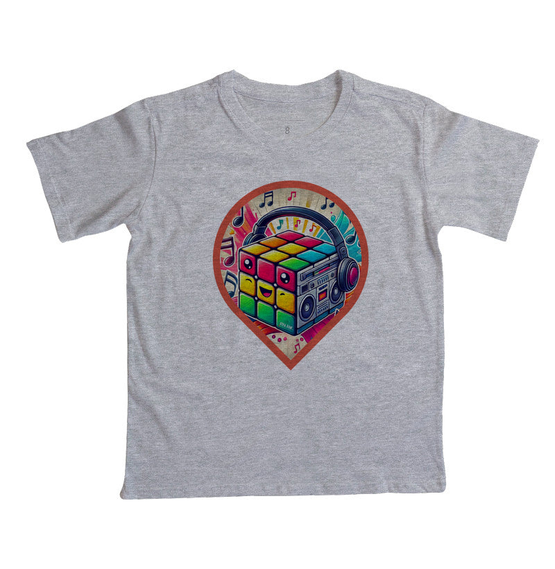 Localização Cubo Mágico - Camiseta infantil