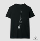 Minimalista Clave de Sol - Camiseta e Baby Look Algodão Peruano Masculina e Feminina 497146