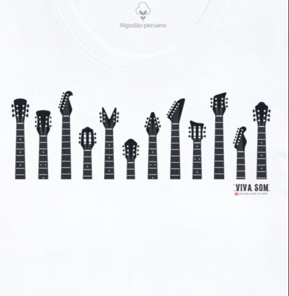 Rock: O Poder da Haste Sofisticada - Camiseta Algodão Peruano Masculina e Feminina