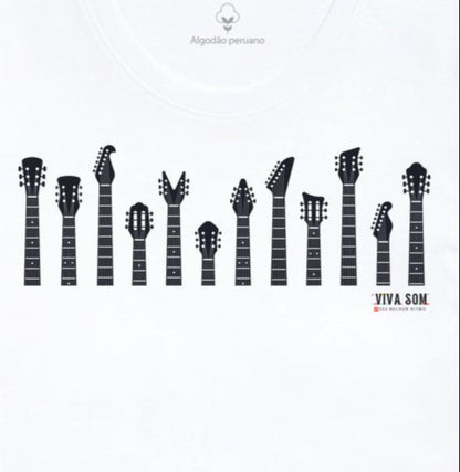 Rock: O Poder da Haste Sofisticada - Camiseta Algodão Peruano Masculina e Feminina