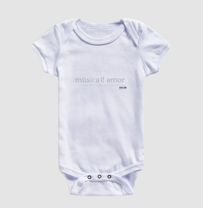Música e Amor - Camiseta Masculina e Feminina