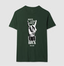 Gente livre gosta de rock radical -  Camiseta Confort ( 100% Algodão) Clássica e Baby Look 497146
