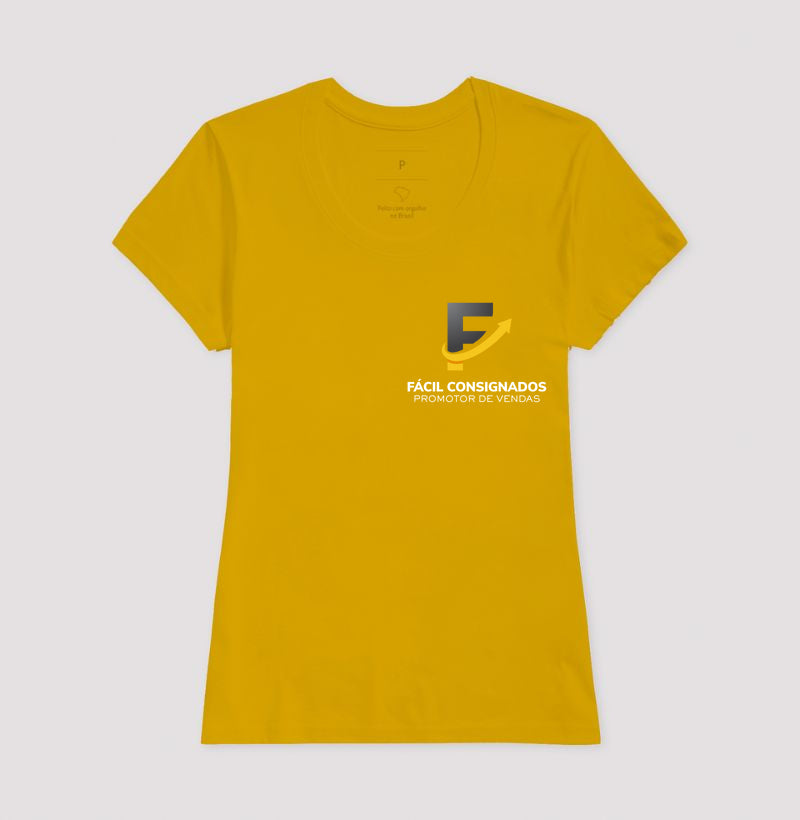 Personalizada - Fácil Consignados - Camiseta e Baby Look Confort