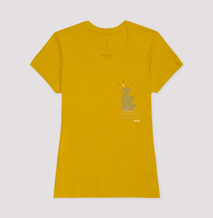 Mãe: A primeira canção - lateral - Camiseta e Baby Look M e F