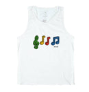 As peças musicais - Regata Unissex 497146