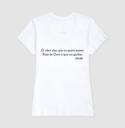Música Abre Alas - Camisa Confort Masculina e Feminina