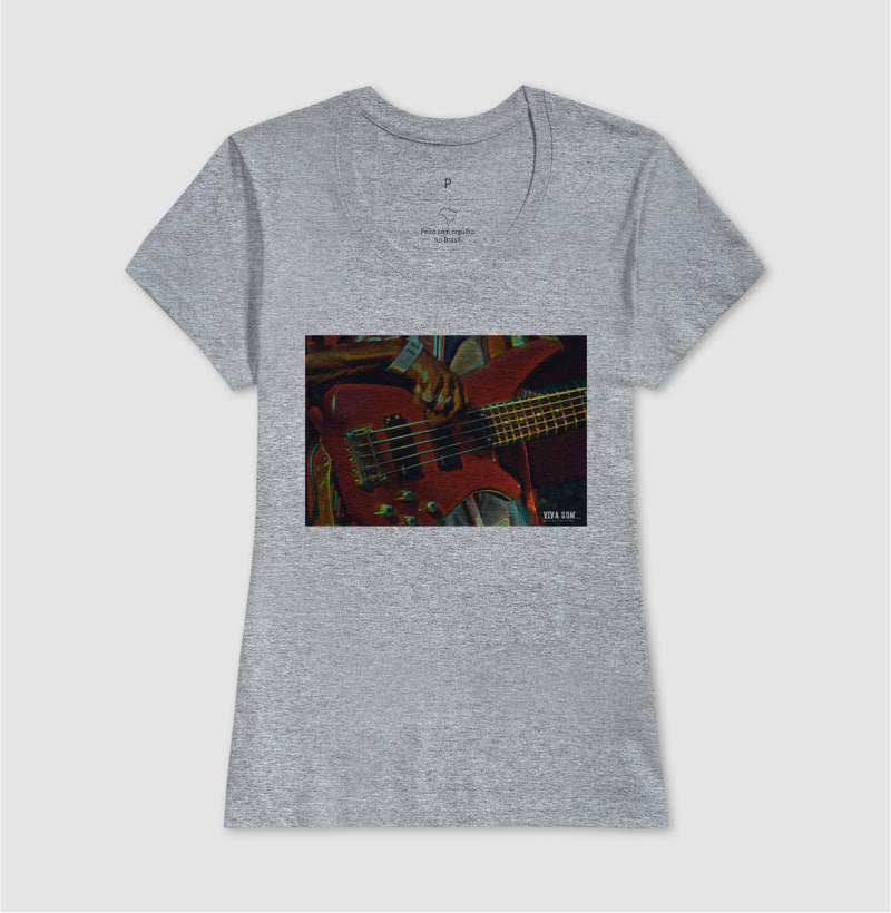 Rock: Arte - Camisa Confort Masculina e feminina
