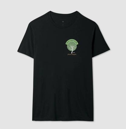 Árvore da Alegria “Quem Canta no Dia, Planta Alegria” - Camiseta Confort Feminina / Masculina (100% Algodão) 497146