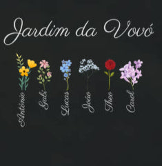 Vovó: O Jardim - Camiseta e Baby Look Confort