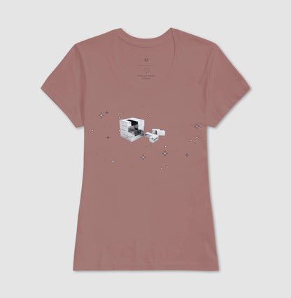 O brilho do cubo mágico - Camiseta Confort Masculina e Feminina