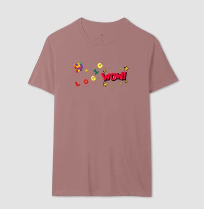 Uau! A lógica do Cubo Mágico - Camiseta Confort Masculina e Feminina