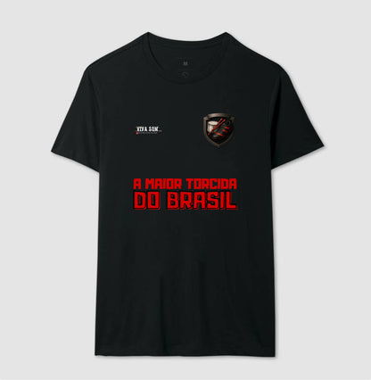 Futebol - A maior torcida do Brasil - Camiseta Masculina(clássica) e Feminina (baby look)
