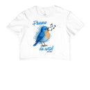 O pássaro da sorte - Camiseta Infantil 497146