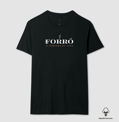 Forró - O tempero da vida - Camiseta chique Algodão Peruano masculina e feminina 497146