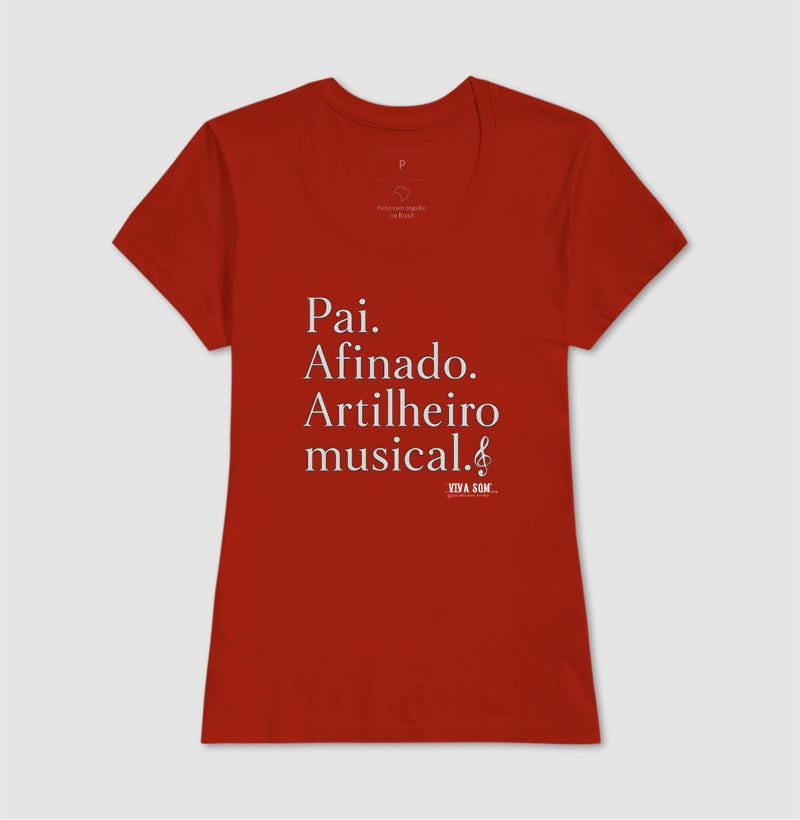 Pai Afinado - Masculina (camiseta) e Feminina (baby look) - Confort