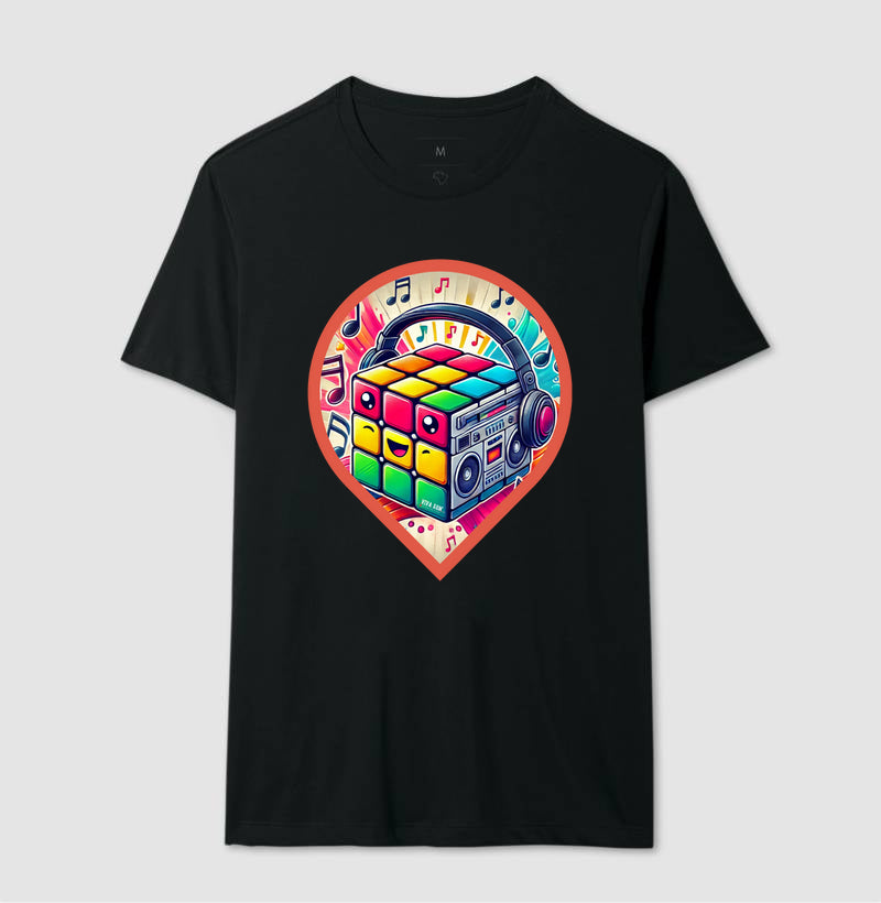 Localização Cubo Mágico - Camiseta Confort Masculina e Feminina