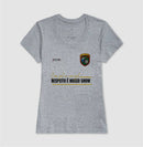 Futebol - Respeito é nosso show -  Camiseta Masculina e feminina (baby look) - Confort 497146