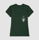 Gente livre gosta de Rock” — com a guitarra - Camiseta Confort (100% Algodão) Clássica e Baby Look 497146