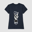 Gente livre gosta de rock radical -  Camiseta Confort ( 100% Algodão) Clássica e Baby Look 497146