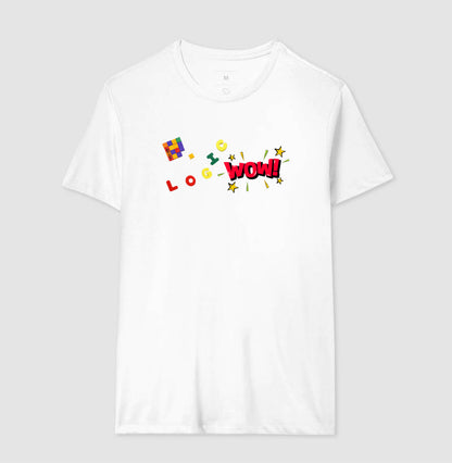 Uau! A lógica do Cubo Mágico - Camiseta Confort Masculina e Feminina