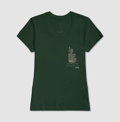 Mãe: A primeira canção - lateral - Camiseta e Baby Look M e F