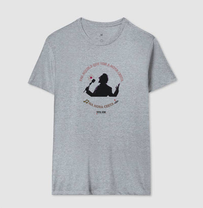 Pai: tem a nota certa - Masculina (camiseta) e Feminina (baby look) - Confort