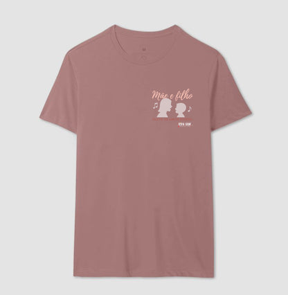 Mãe e Filho: O dueto  - Lateral - Camiseta e Baby Look Confort M e F