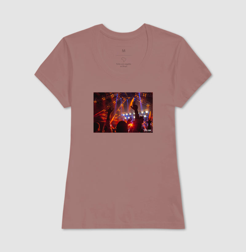 Rock: Show com Energia - Camisa Confort Masculina e Feminia