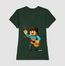Violonista no Pixel - Camiseta infantil 497146