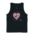 Mãe: A batida do coração grande -  Regata Unissex 497146