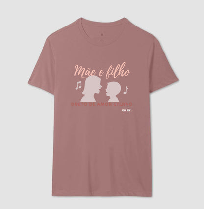 Mãe e Filho: Dueto de Amor - central - Camiseta e Baby Look Confort M e F