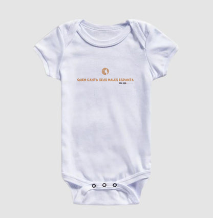 Quem canta seus Males Espanta Círculo - Camiseta Masculina e Feminina