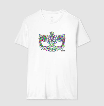 Máscara de Baile - Camiseta Confort Feminina e Masculina