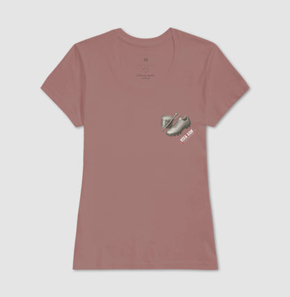Futebol - Chuteira e tambor minimalista - Camiseta Masculina(clássica) Feminina (baby look)