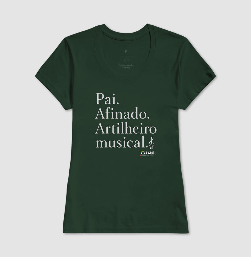 Pai Afinado - Masculina (camiseta) e Feminina (baby look) - Confort