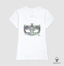 Máscara de Baile - Camiseta Algodão Peruano Clássica e Baby Look 497146