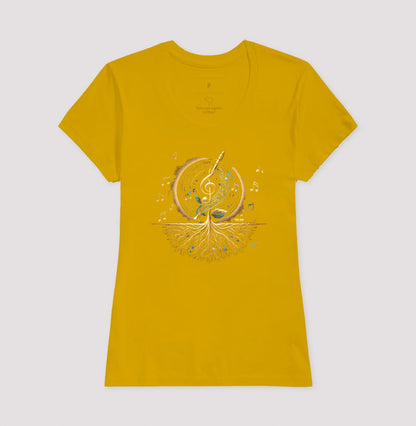 Semente Musical - Camiseta confort masculina e feminina