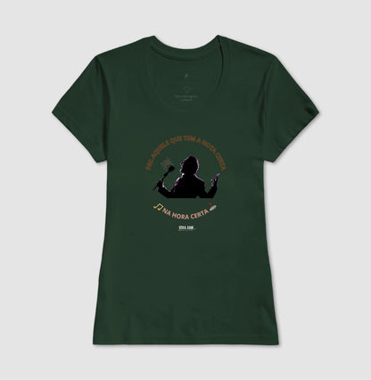 Pai: tem a nota certa - Masculina (camiseta) e Feminina (baby look) - Confort