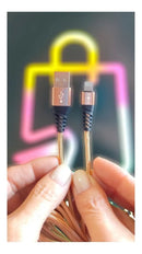 Cabo de Carregamento de Celular _ Tipo C, Micro Usb e I-phone